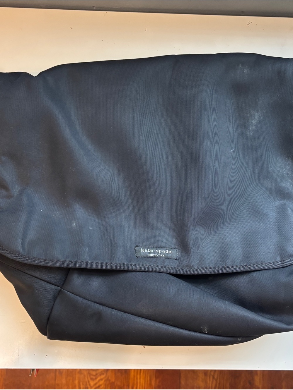 kate spade Black Nylon Messenger Bag
